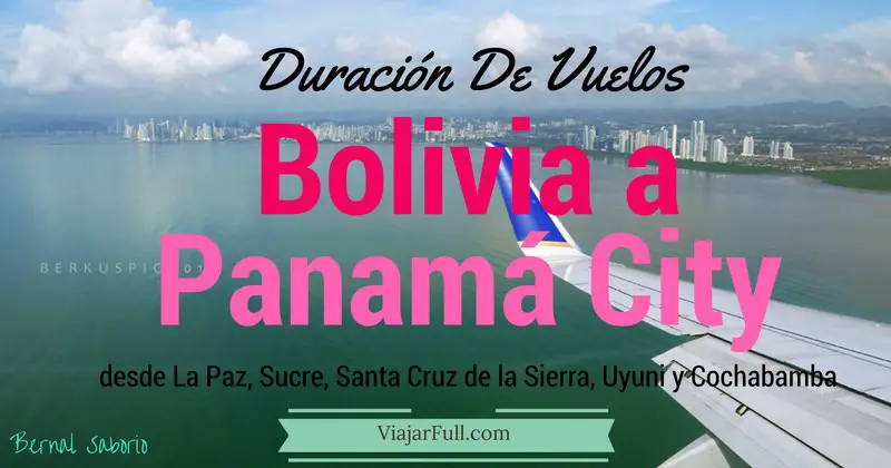 vuelos-bolivia-a-panama-duracion