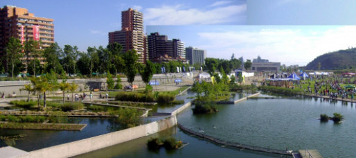 Parque Bicentenario Santiago de chile