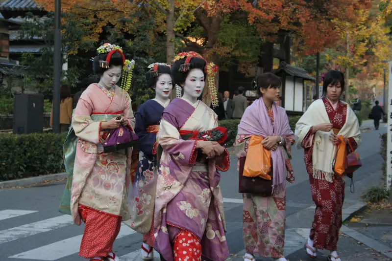 kioto japon geishas