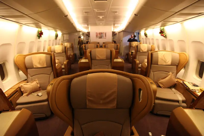 aerolineas mas lujosas del mundo Singapore Airlines First Class