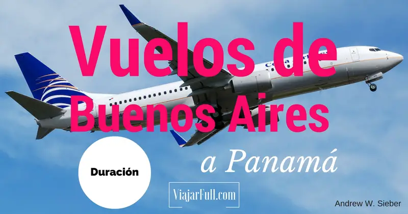 vuelos buenos aires argentina a panama cuanto duran