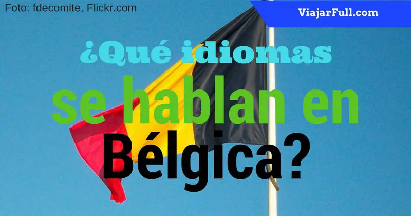 que idiomas se hablan en Belgica