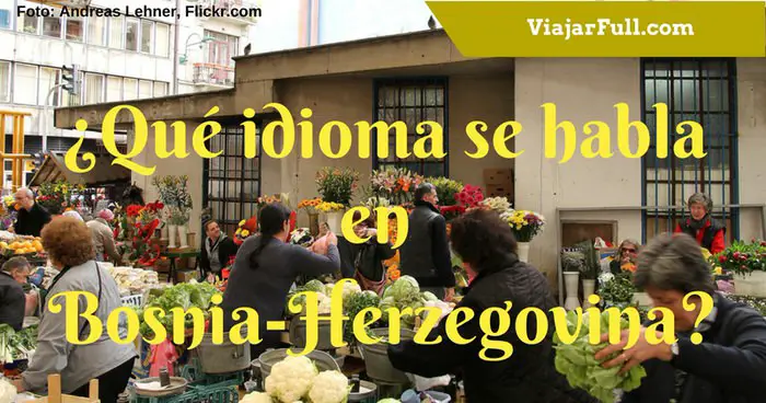 que idioma se habla en Bosnia y Herzegovina