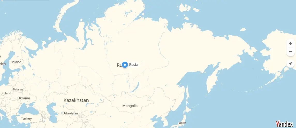 ubicacion de rusia