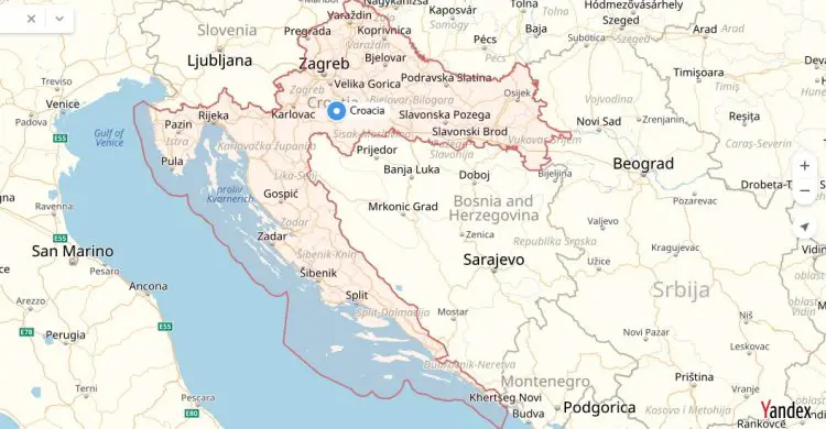 Croacia cerca