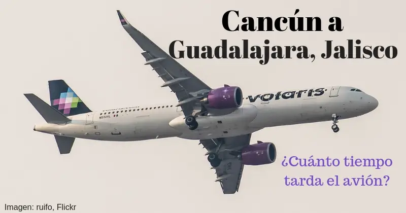vuelos Cancun a Guadalajara Jalisco