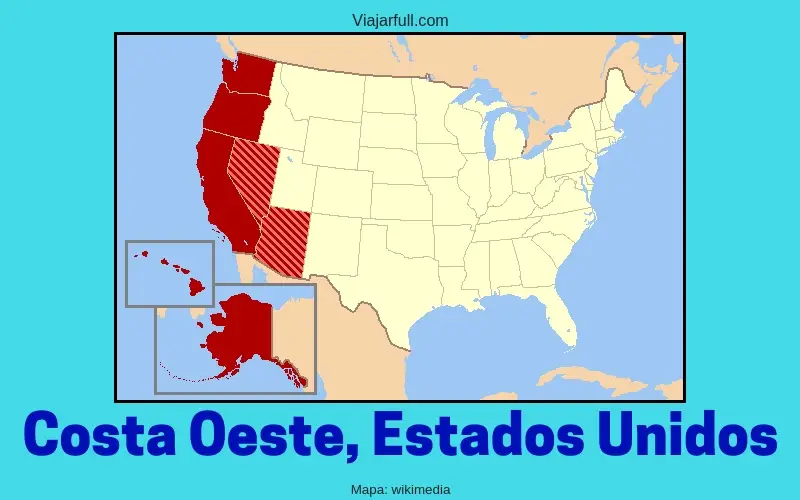 costa-oeste-Estados-Unidos-mapa
