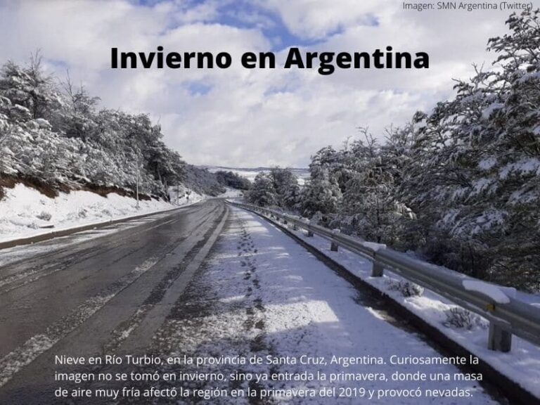 ¿Cuándo comienza el invierno en la Argentina?