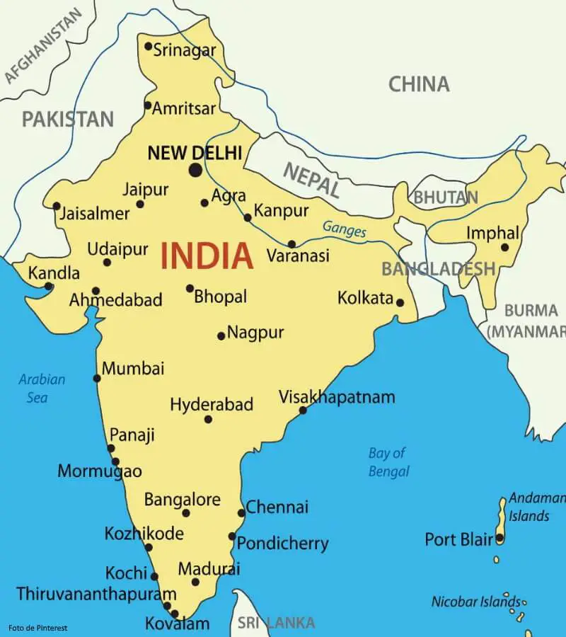 Mapa-de-india