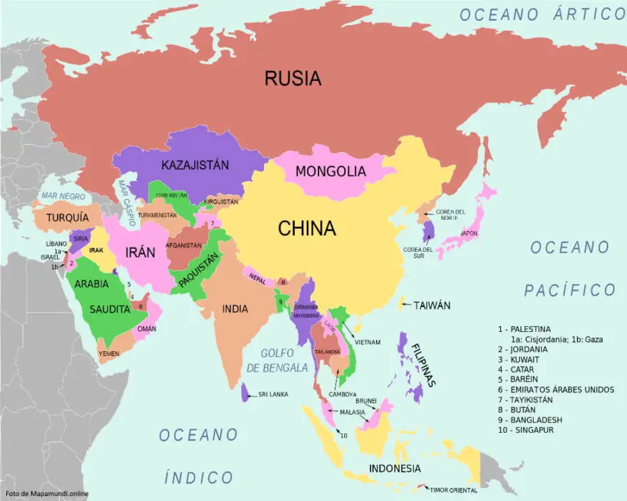 mapa-de-asia-india